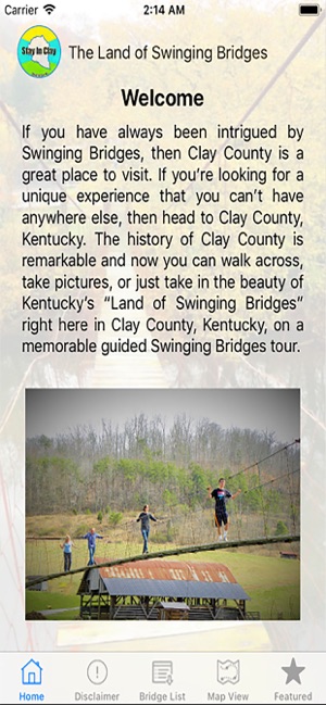 Land of the Swinging Bridges