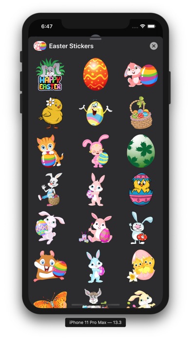 Easter Stickers & Emojis screenshot 3