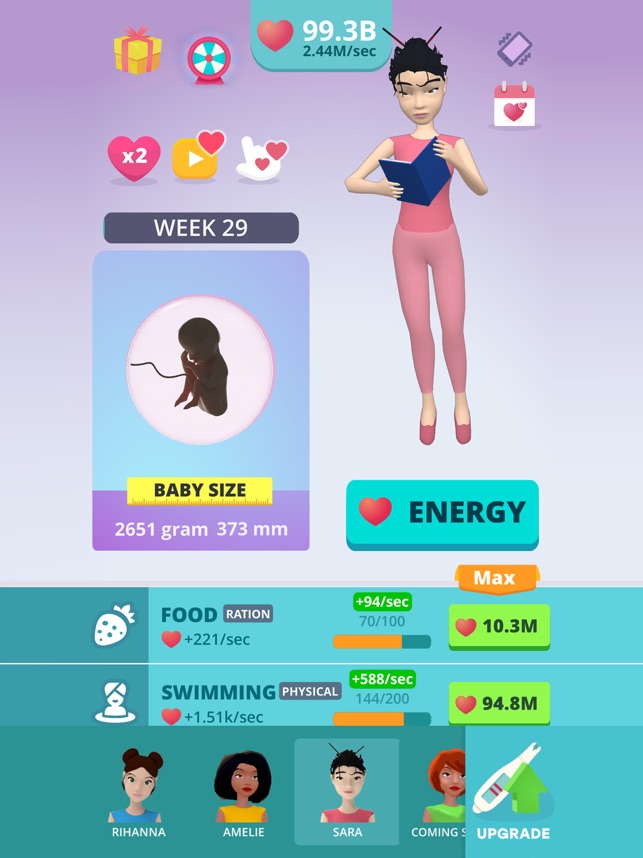 Baby Mom Idle Life Simulator On The App Store - how long to grow up roblox baby simulator