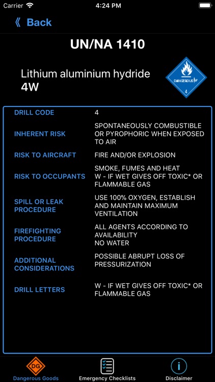 Pilot Dangerous Goods