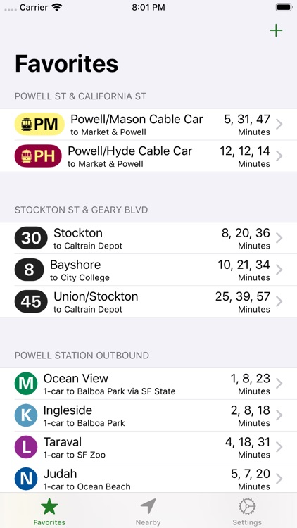 SF TimeTable screenshot-0