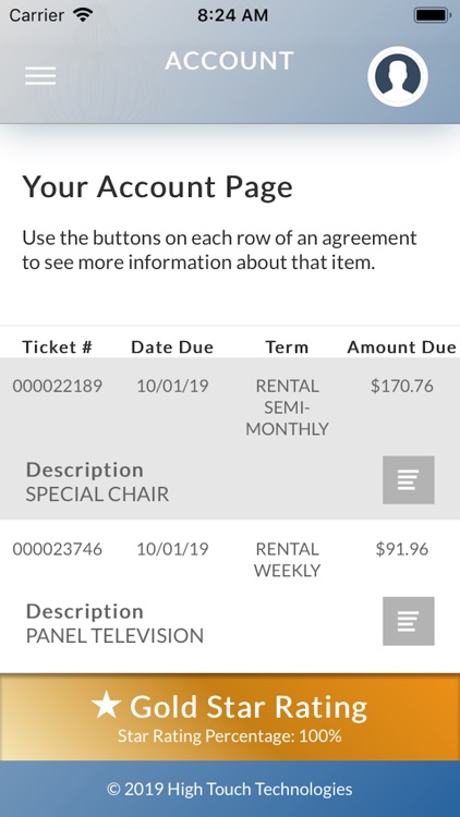 American Home Customer Portal