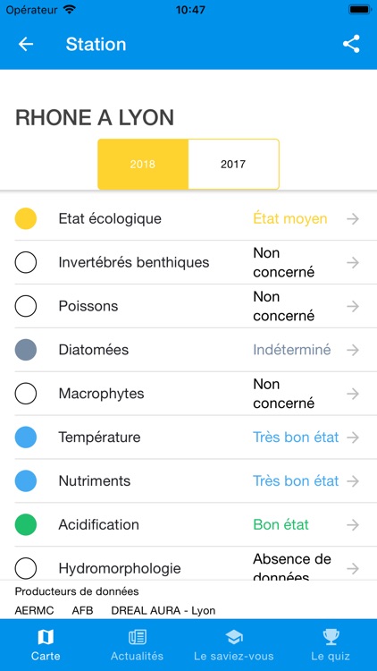 Qualité Rivière screenshot-5
