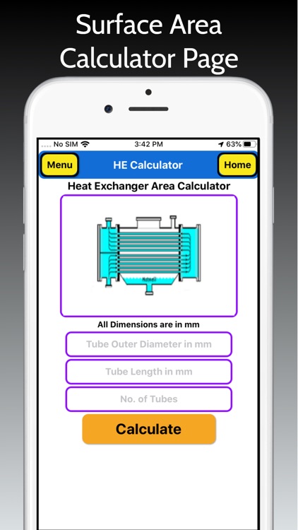 Heat Exchanger Area Pro