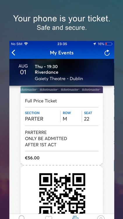 Ticketmaster IE screenshot-4