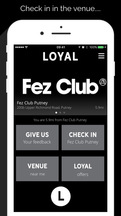 Песня good loyal. Loyalty app Screen.