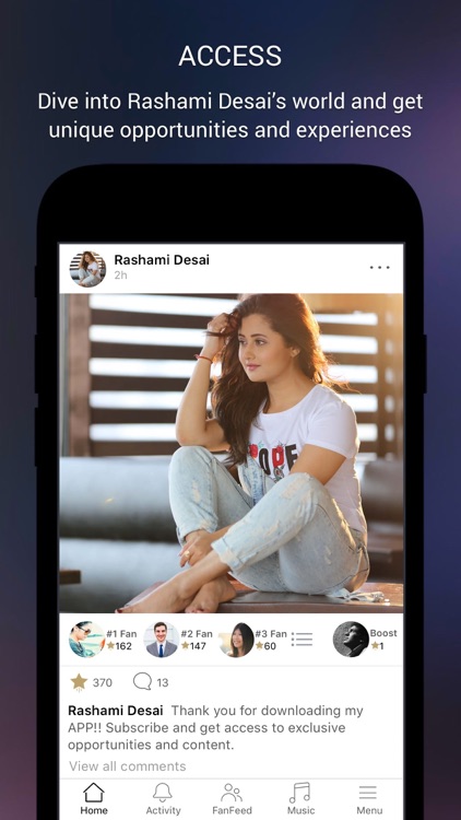 Rashami Desai Official App