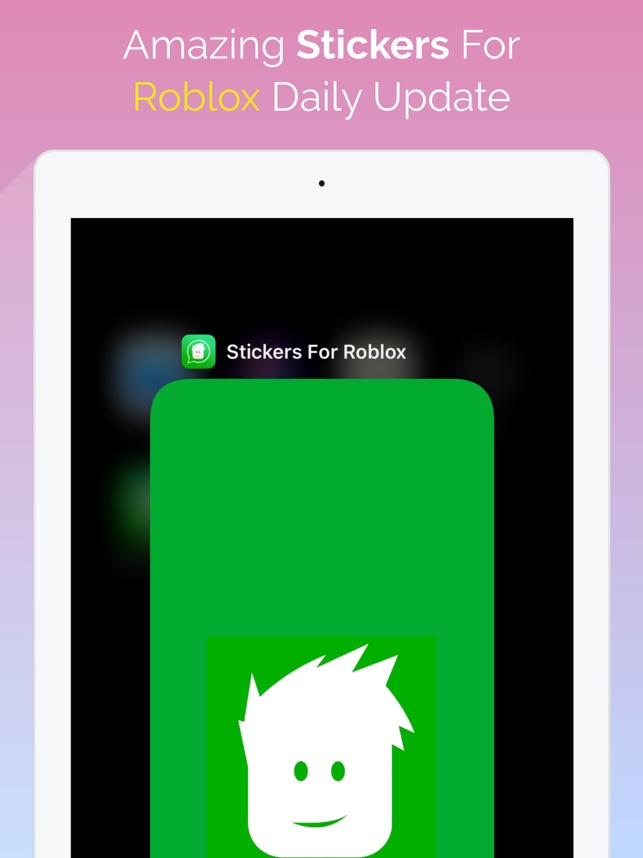 Stickers For Roblox Robux On The App Store - roblox tv decal get 1 robux