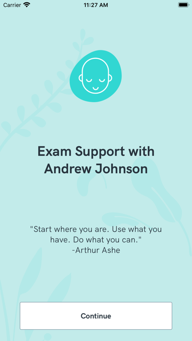 How to cancel & delete Exam Support w/ Andrew Johnson from iphone & ipad 1