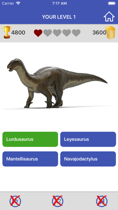 Dinosaurs Quiz Game screenshot 2