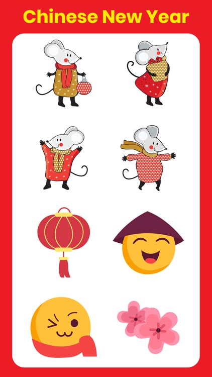 中国新年  Chinese New year Sticker