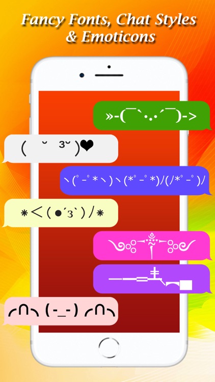 Keyboard. Fonts – Fancy Text
