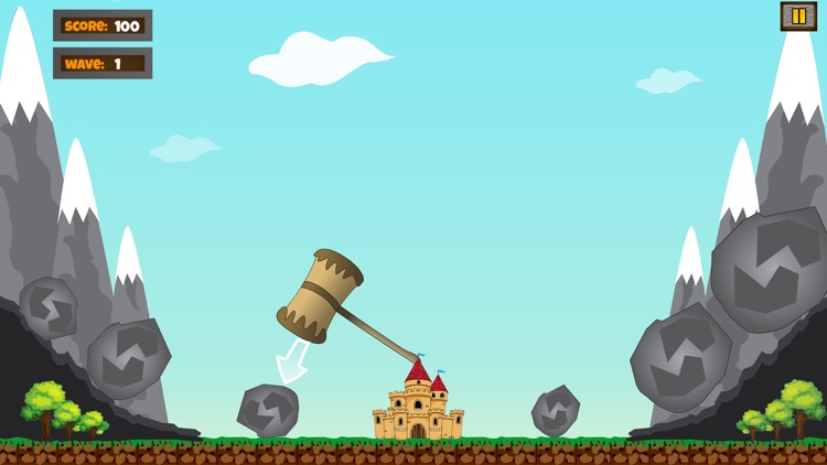 Castle Hammer swing Smash Time screenshot-3