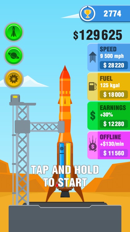 Rocket Sky! screenshot-0