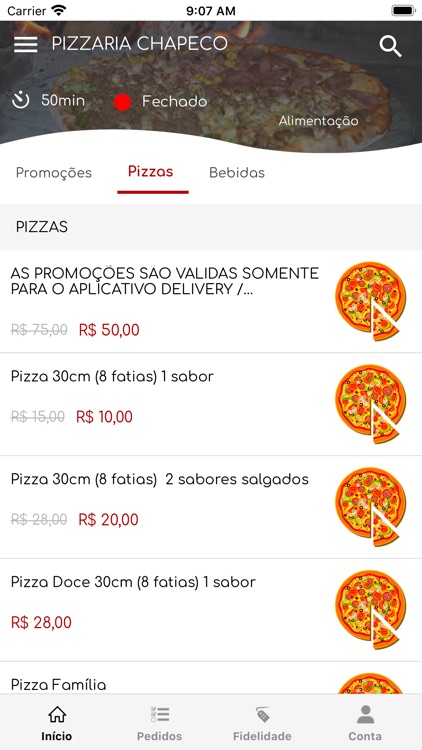 Pizzaria Chapecó