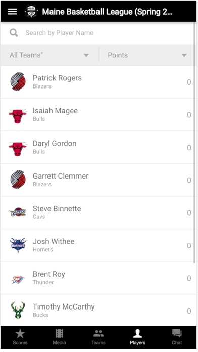 Maine Basketball League screenshot 2
