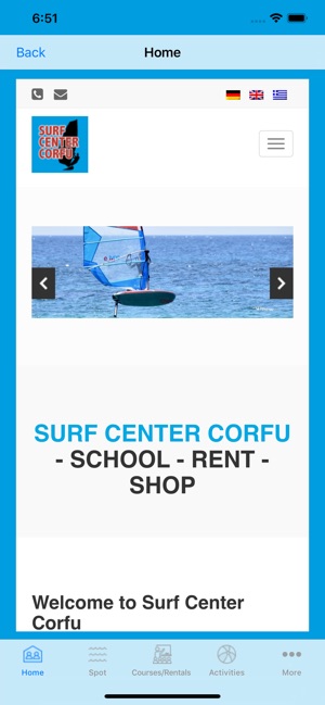 Surf Center Corfu(圖2)-速報App