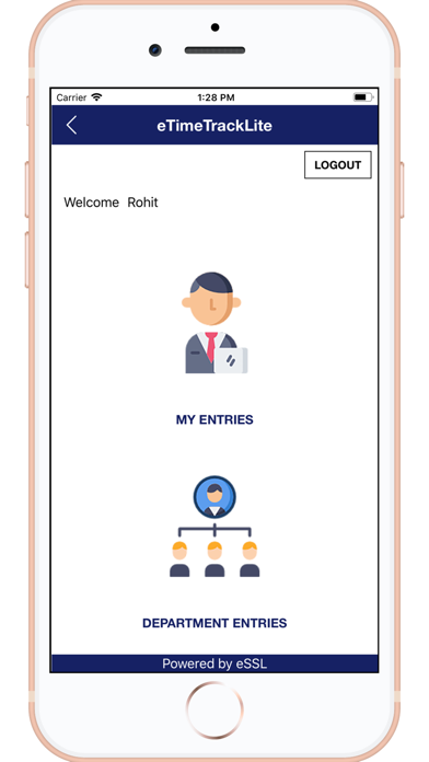 eSSL eTimeTrackLite Mobile App screenshot 4