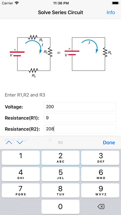 Solve Series Circuit screenshot-3