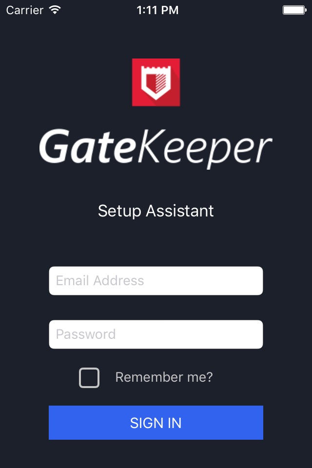 Gatekeeper Setup Assistant screenshot 2