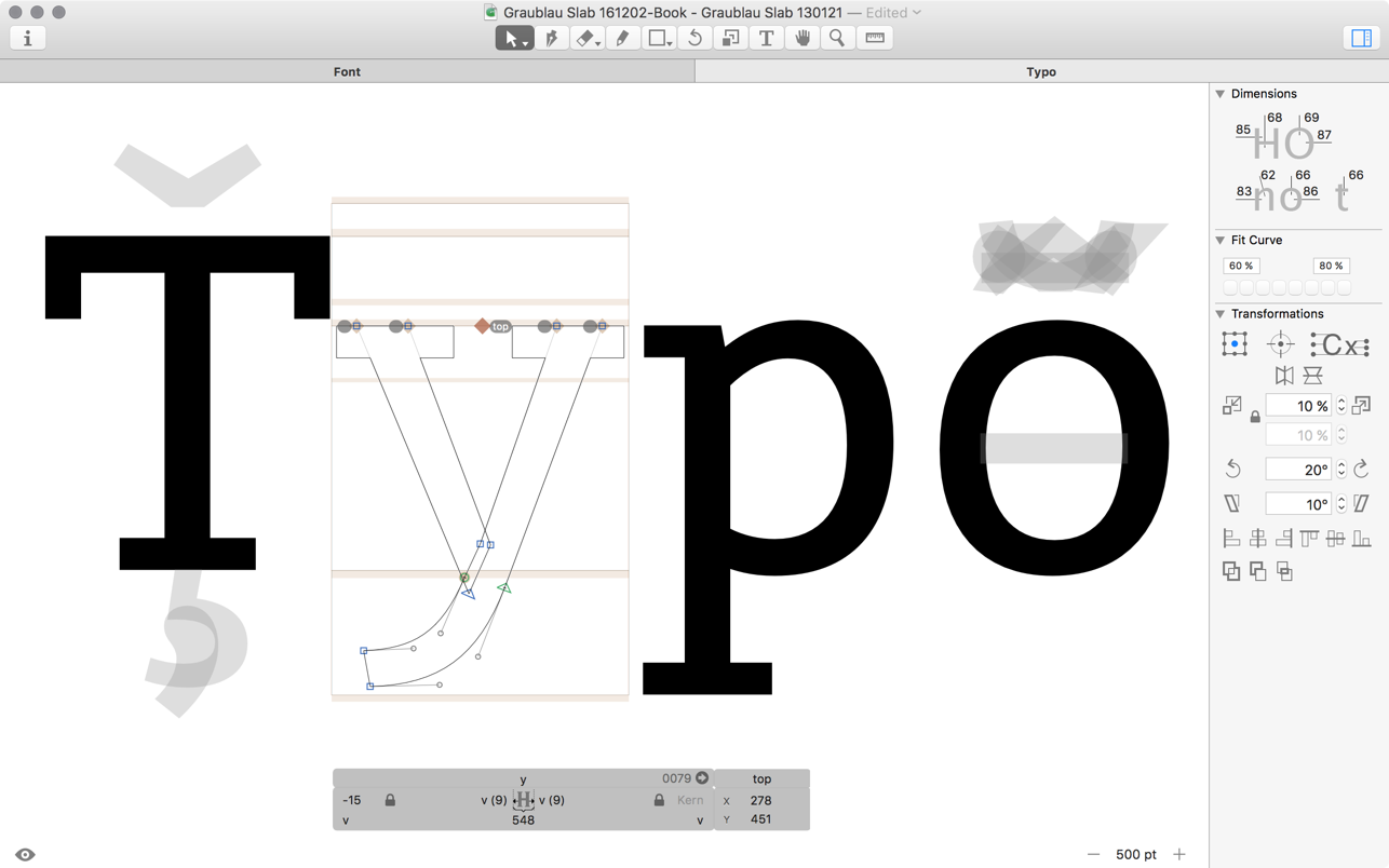 Glyphs 3.0.3 Mac 破解版 最强大的字体设计编辑工具