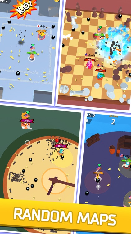 Bomb Party.io 3D Battle Games screenshot-0