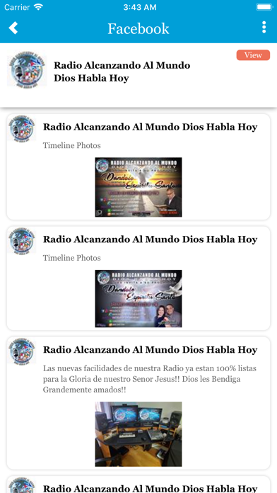 Radio Alcanzando al Mundo screenshot 2