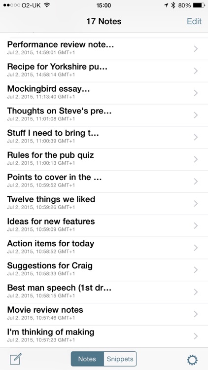 TypeIt4Me Touch screenshot-3