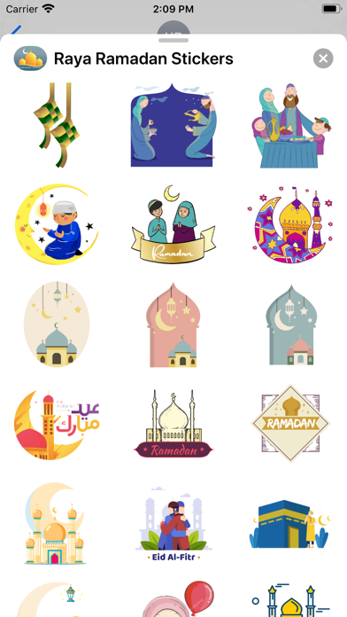 Raya Ramadan Stickers screenshot 3