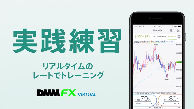 DMM FX バーチャル - 初心者向けFX体験アプリ