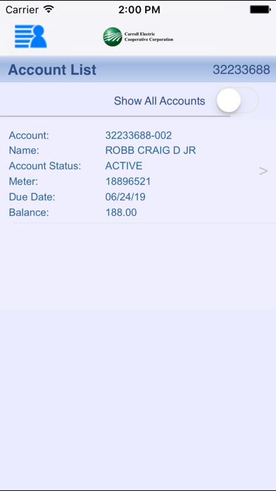 How to cancel & delete Carroll Electric - myAccount from iphone & ipad 2