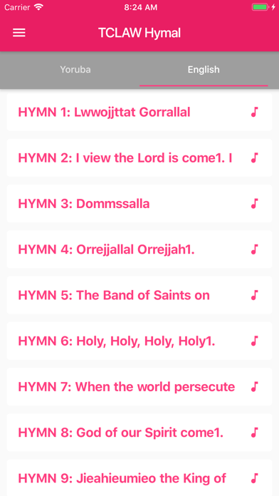 How to cancel & delete TCLAW Hymnal from iphone & ipad 3