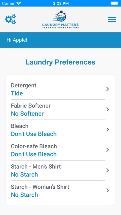 Laundry Matters