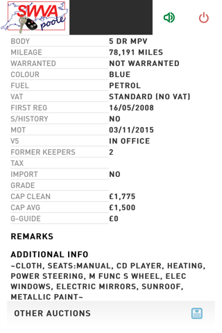 SWVA LiveBid - náhled