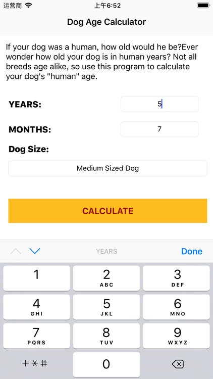 Dog Age calculator screenshot-5