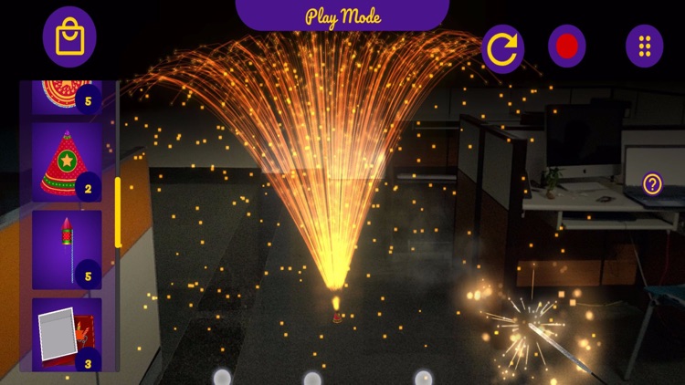 Augmented Reality Fireworks! screenshot-3