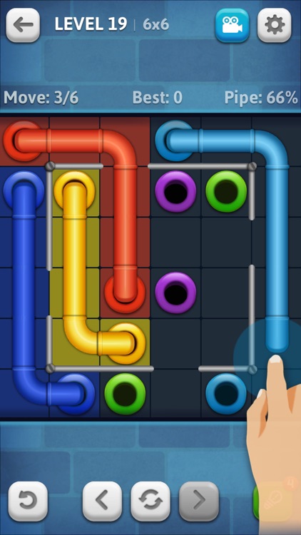 Line Puzzle: Pipe Art screenshot-3
