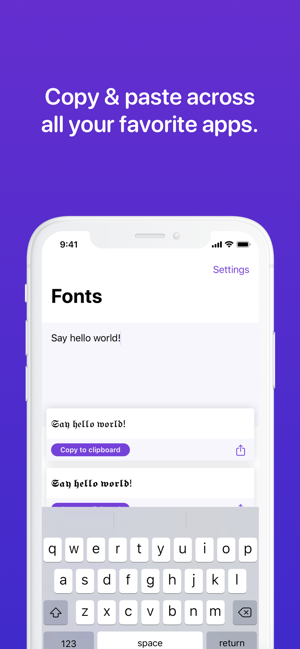 Fonts: For Instagram(圖2)-速報App