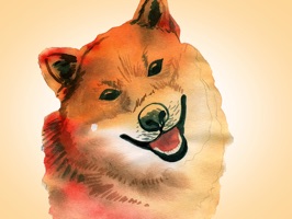 Cute Dog Illustration