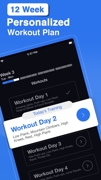 Home Workout by Fit5 Apps screenshot-0
