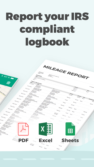 Mileage Log Book screenshot