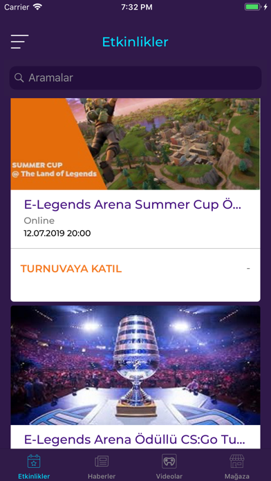 E-Legends Arena screenshot 2