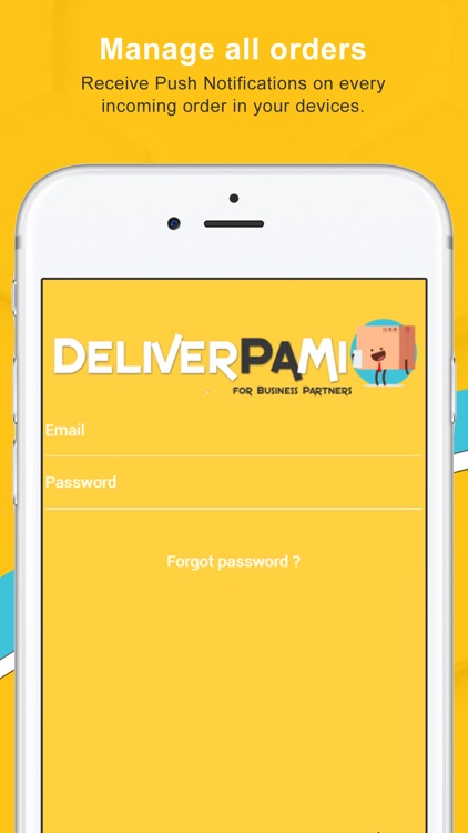 Deliverpami for Business