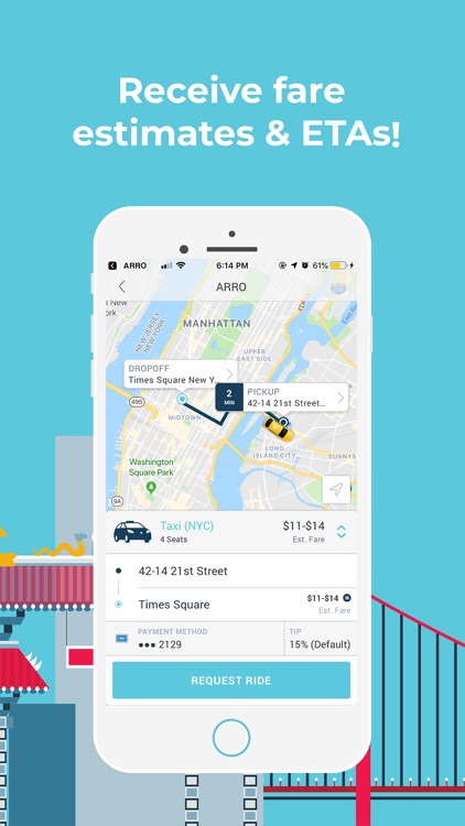 Arro - Taxi App screenshot-3