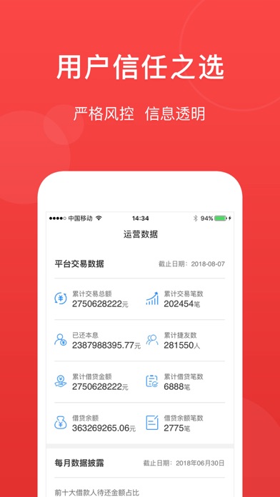 今日捷财 - 上市系互金平台 screenshot 4