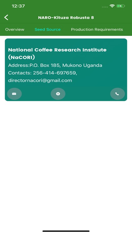 NARO Seed Information