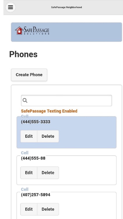 SafePassageMobile screenshot-6