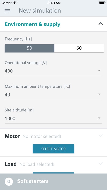 STS - Soft Starter Simulation