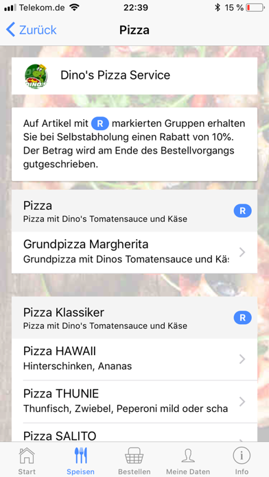 Dino's Pizza Service screenshot 3