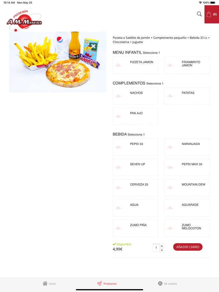 Pizzería A Mi Manera